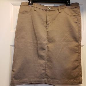 Ladies denim skirt